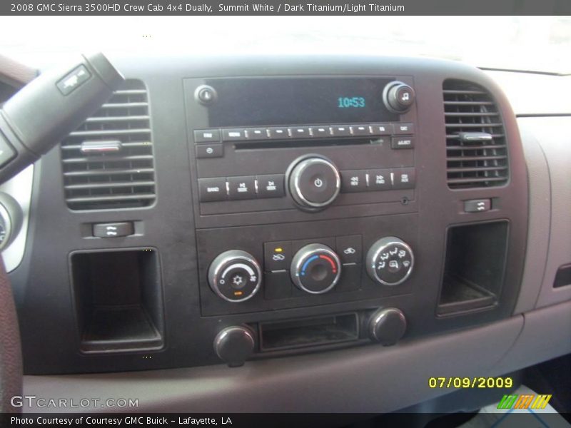 Summit White / Dark Titanium/Light Titanium 2008 GMC Sierra 3500HD Crew Cab 4x4 Dually