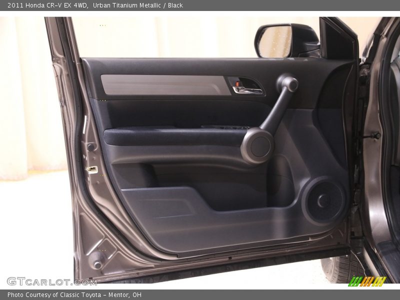 Urban Titanium Metallic / Black 2011 Honda CR-V EX 4WD