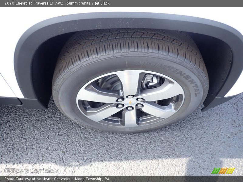 Summit White / Jet Black 2020 Chevrolet Traverse LT AWD
