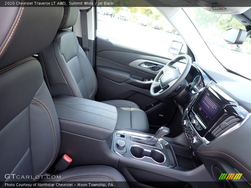 Summit White / Jet Black 2020 Chevrolet Traverse LT AWD