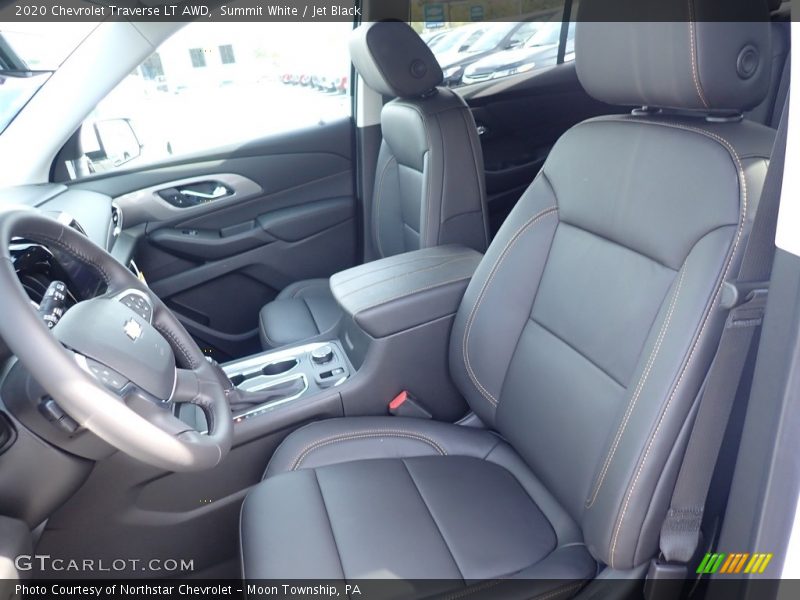 Summit White / Jet Black 2020 Chevrolet Traverse LT AWD