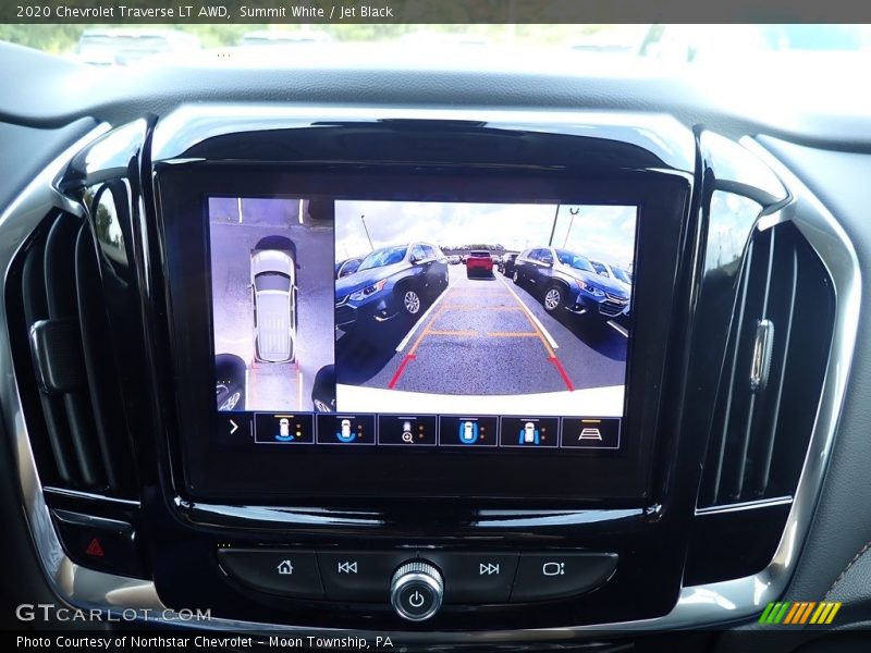 Summit White / Jet Black 2020 Chevrolet Traverse LT AWD