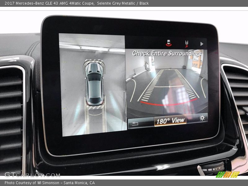 Selenite Grey Metallic / Black 2017 Mercedes-Benz GLE 43 AMG 4Matic Coupe