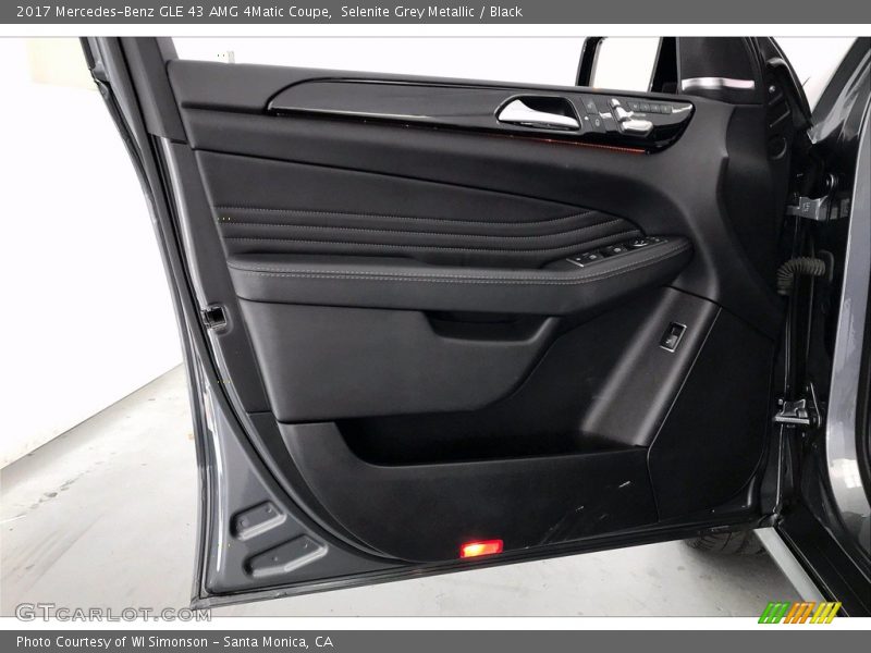 Selenite Grey Metallic / Black 2017 Mercedes-Benz GLE 43 AMG 4Matic Coupe
