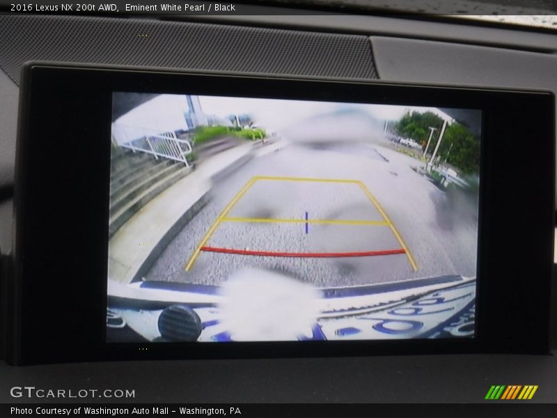Eminent White Pearl / Black 2016 Lexus NX 200t AWD