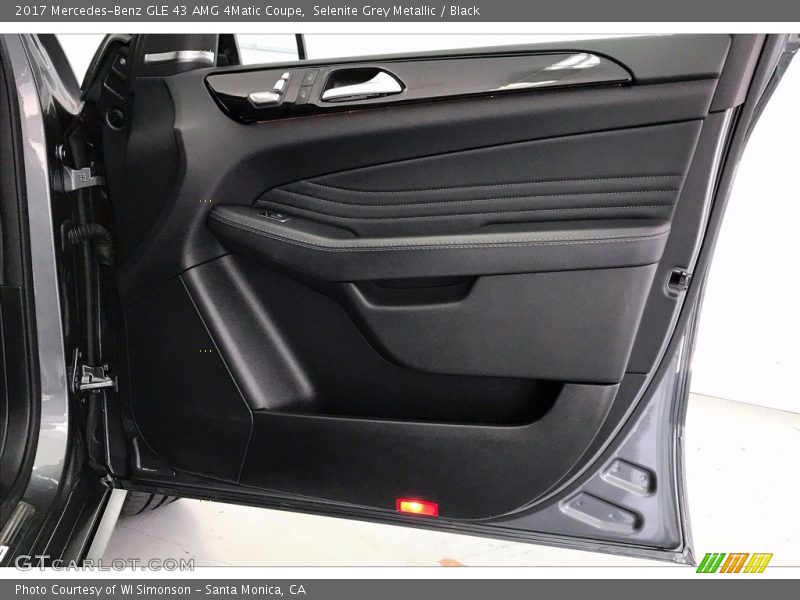 Selenite Grey Metallic / Black 2017 Mercedes-Benz GLE 43 AMG 4Matic Coupe