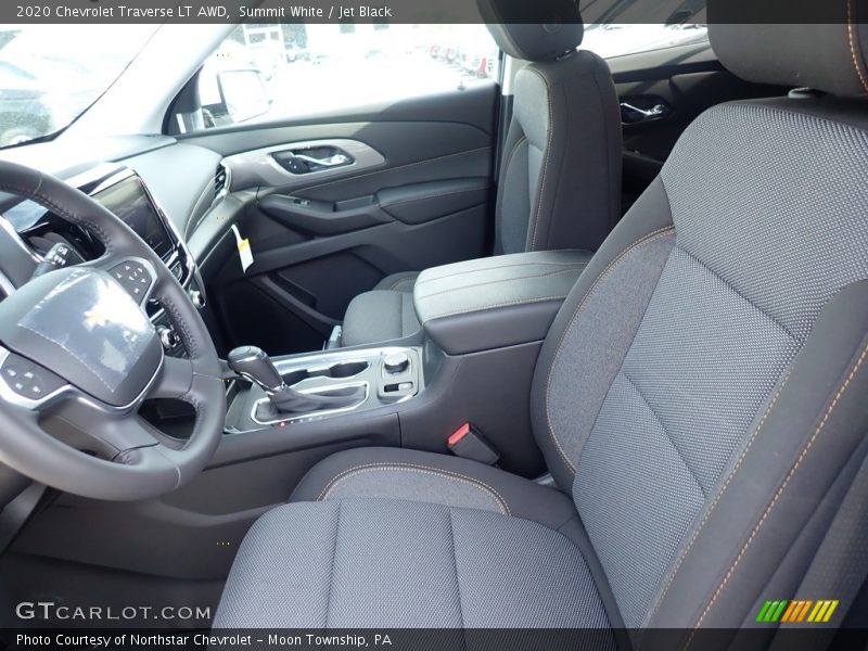 Summit White / Jet Black 2020 Chevrolet Traverse LT AWD