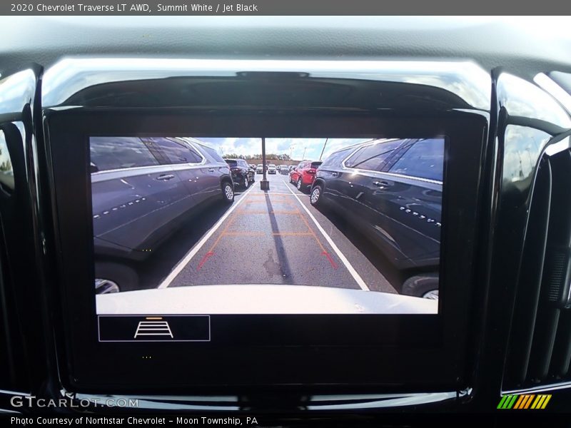 Summit White / Jet Black 2020 Chevrolet Traverse LT AWD