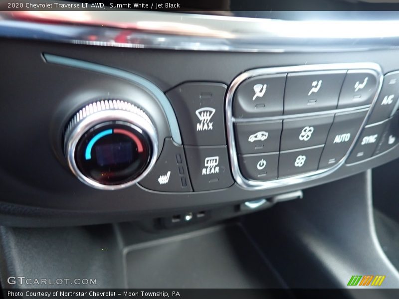 Summit White / Jet Black 2020 Chevrolet Traverse LT AWD
