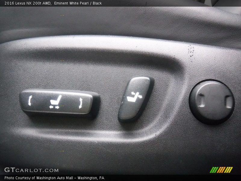 Eminent White Pearl / Black 2016 Lexus NX 200t AWD