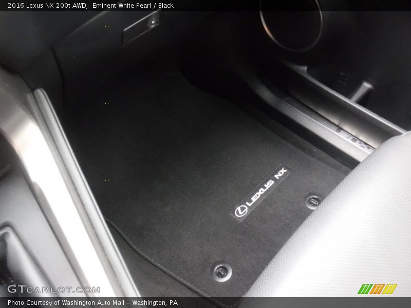 Eminent White Pearl / Black 2016 Lexus NX 200t AWD