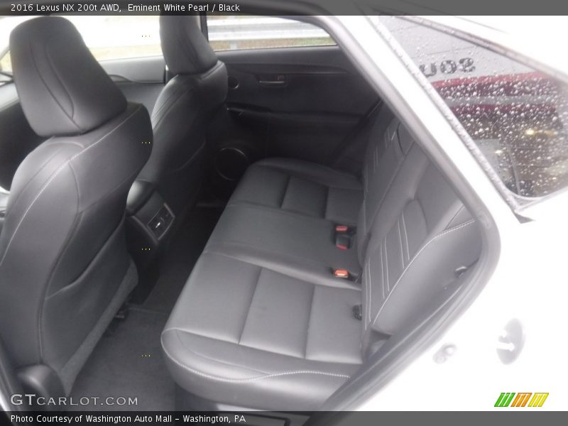 Eminent White Pearl / Black 2016 Lexus NX 200t AWD