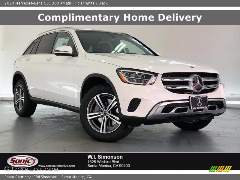 Polar White / Black 2020 Mercedes-Benz GLC 300 4Matic