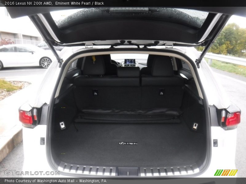 Eminent White Pearl / Black 2016 Lexus NX 200t AWD