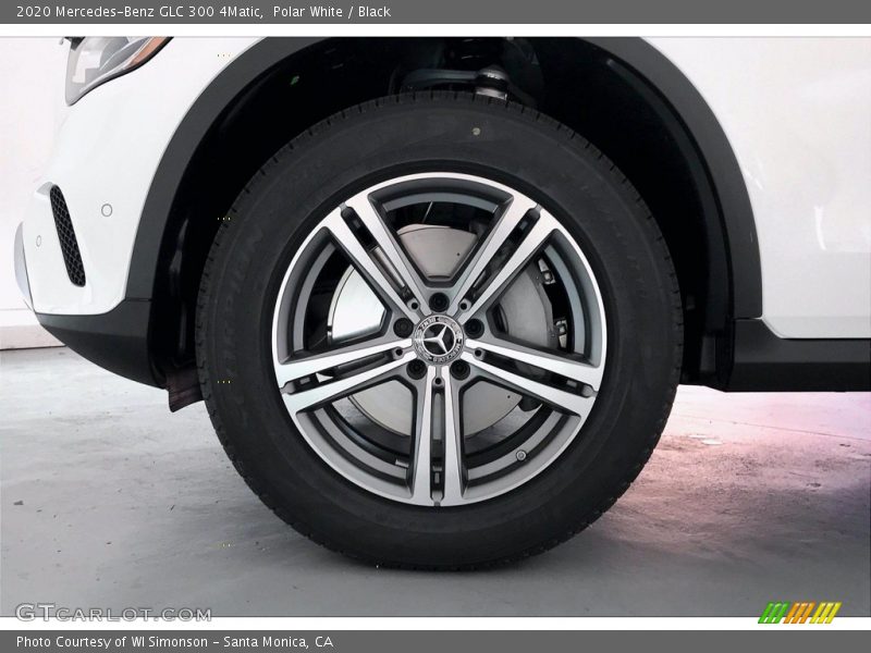 Polar White / Black 2020 Mercedes-Benz GLC 300 4Matic
