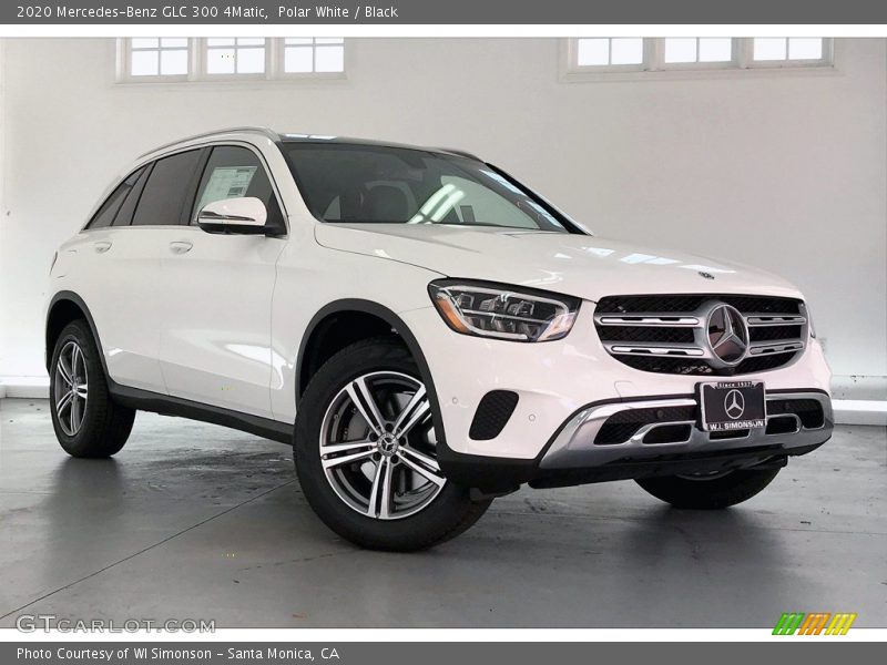 Polar White / Black 2020 Mercedes-Benz GLC 300 4Matic