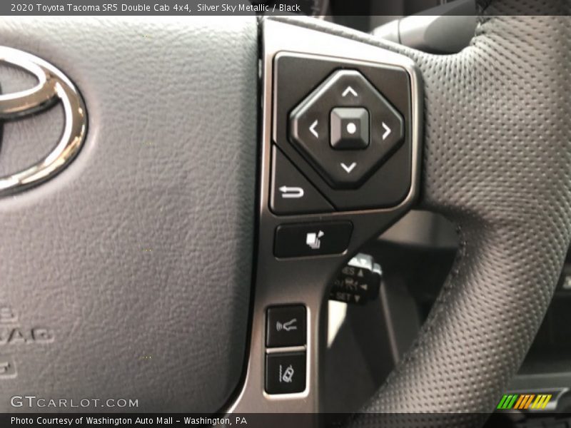 Silver Sky Metallic / Black 2020 Toyota Tacoma SR5 Double Cab 4x4