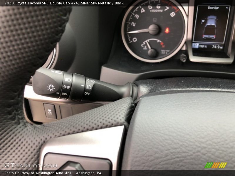 Silver Sky Metallic / Black 2020 Toyota Tacoma SR5 Double Cab 4x4