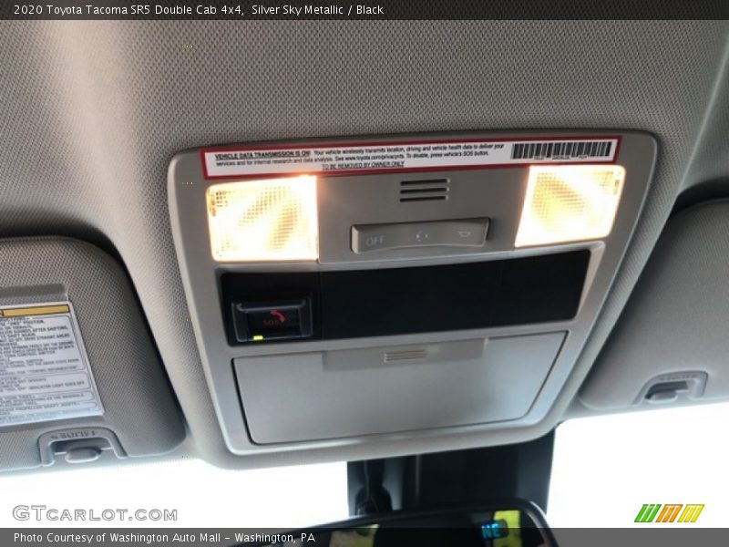 Silver Sky Metallic / Black 2020 Toyota Tacoma SR5 Double Cab 4x4