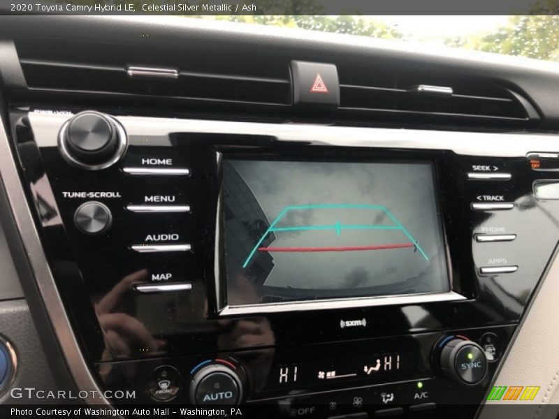 Celestial Silver Metallic / Ash 2020 Toyota Camry Hybrid LE