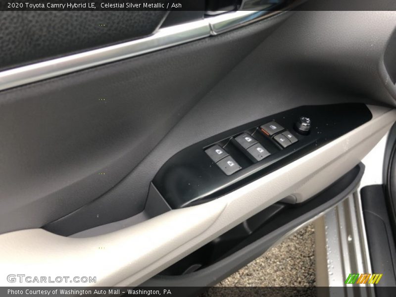 Celestial Silver Metallic / Ash 2020 Toyota Camry Hybrid LE