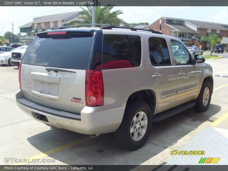 Silver Birch Metallic / Light Tan 2007 GMC Yukon SLT