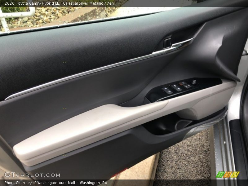 Celestial Silver Metallic / Ash 2020 Toyota Camry Hybrid LE