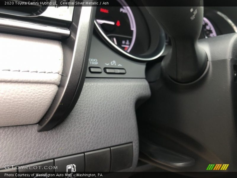 Celestial Silver Metallic / Ash 2020 Toyota Camry Hybrid LE