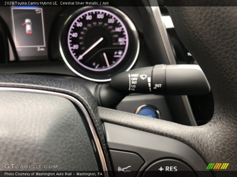 Controls of 2020 Camry Hybrid LE