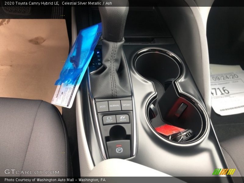 Celestial Silver Metallic / Ash 2020 Toyota Camry Hybrid LE