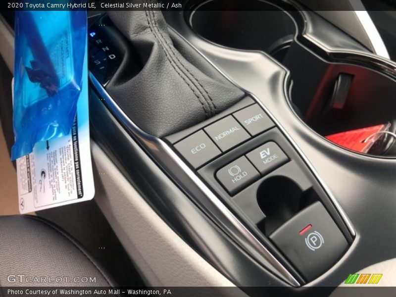 Celestial Silver Metallic / Ash 2020 Toyota Camry Hybrid LE
