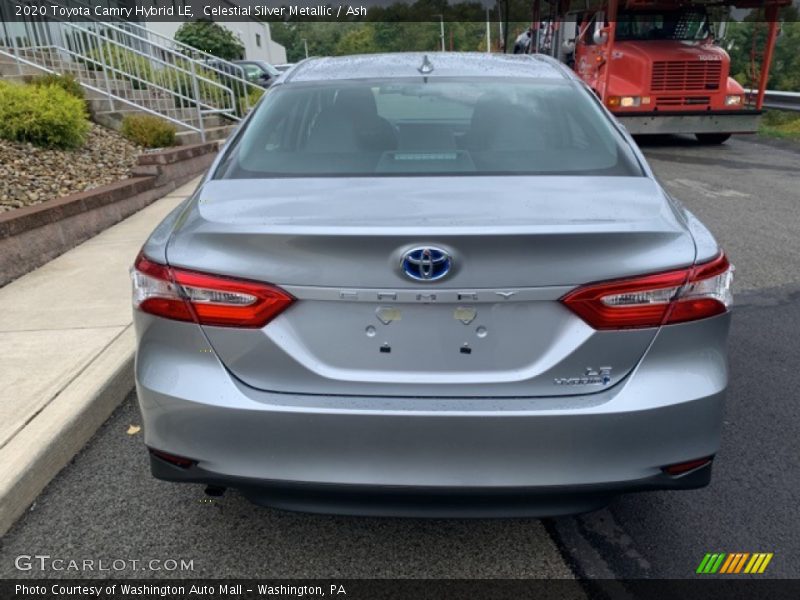 Celestial Silver Metallic / Ash 2020 Toyota Camry Hybrid LE