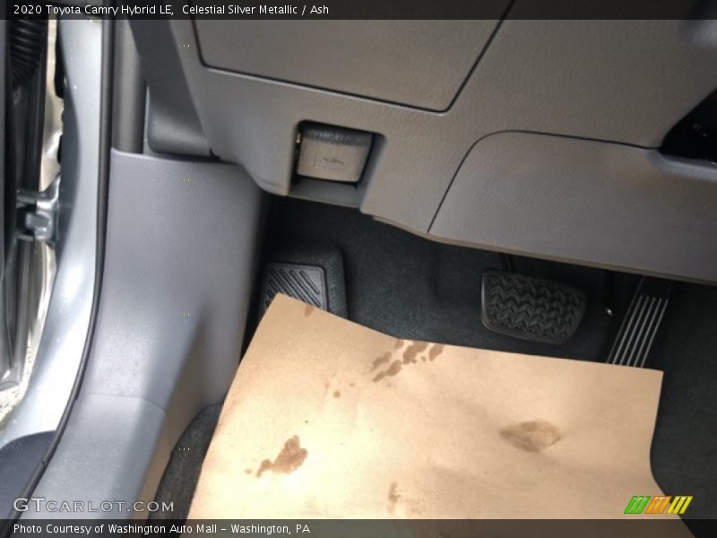Celestial Silver Metallic / Ash 2020 Toyota Camry Hybrid LE