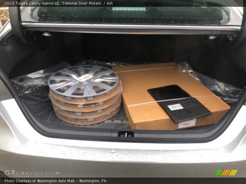 Celestial Silver Metallic / Ash 2020 Toyota Camry Hybrid LE