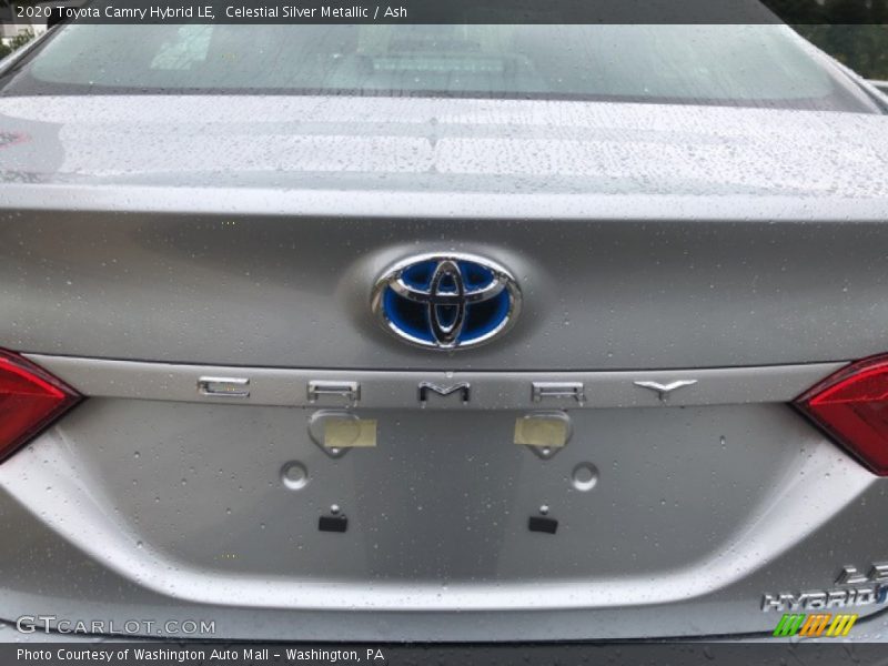 Celestial Silver Metallic / Ash 2020 Toyota Camry Hybrid LE