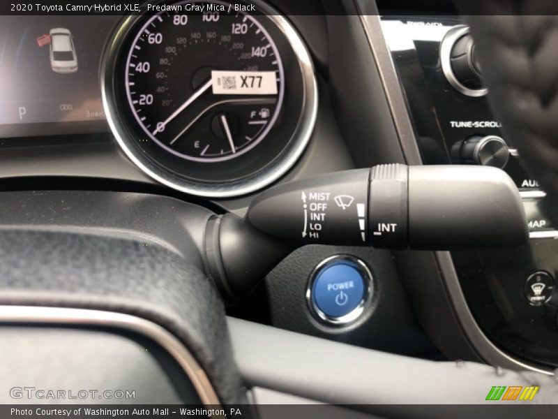 Controls of 2020 Camry Hybrid XLE