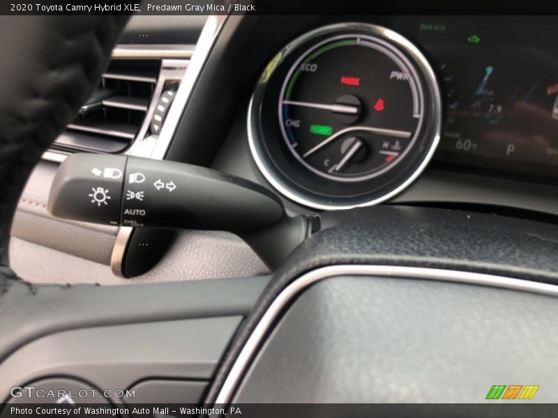 Controls of 2020 Camry Hybrid XLE