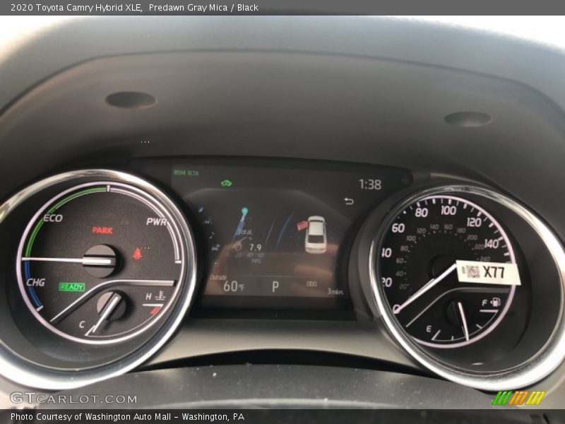  2020 Camry Hybrid XLE Hybrid XLE Gauges