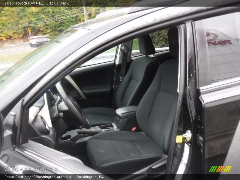 Black / Black 2015 Toyota RAV4 LE