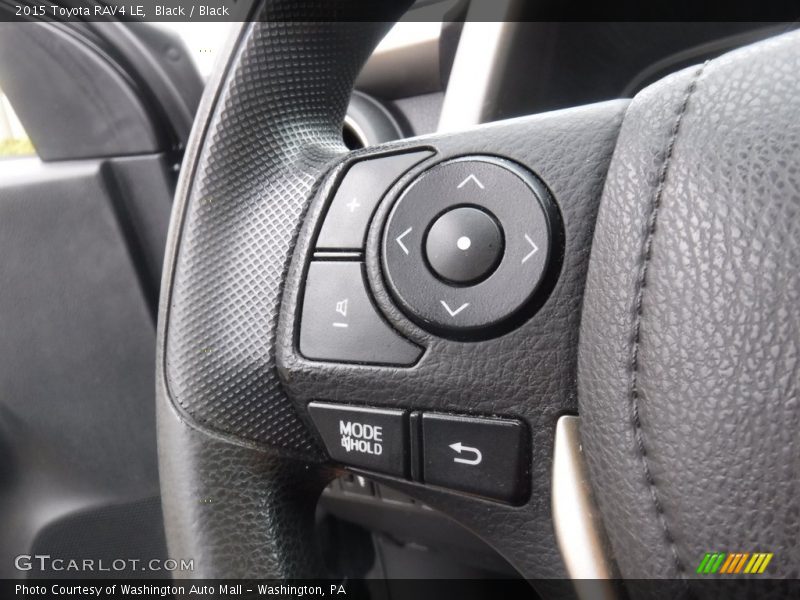 Black / Black 2015 Toyota RAV4 LE