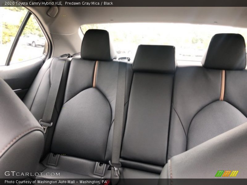 Predawn Gray Mica / Black 2020 Toyota Camry Hybrid XLE