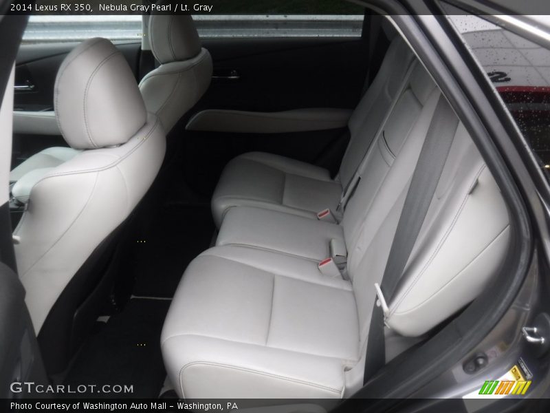 Nebula Gray Pearl / Lt. Gray 2014 Lexus RX 350