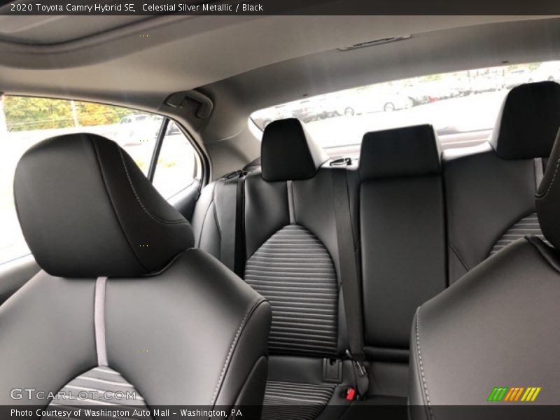 Celestial Silver Metallic / Black 2020 Toyota Camry Hybrid SE