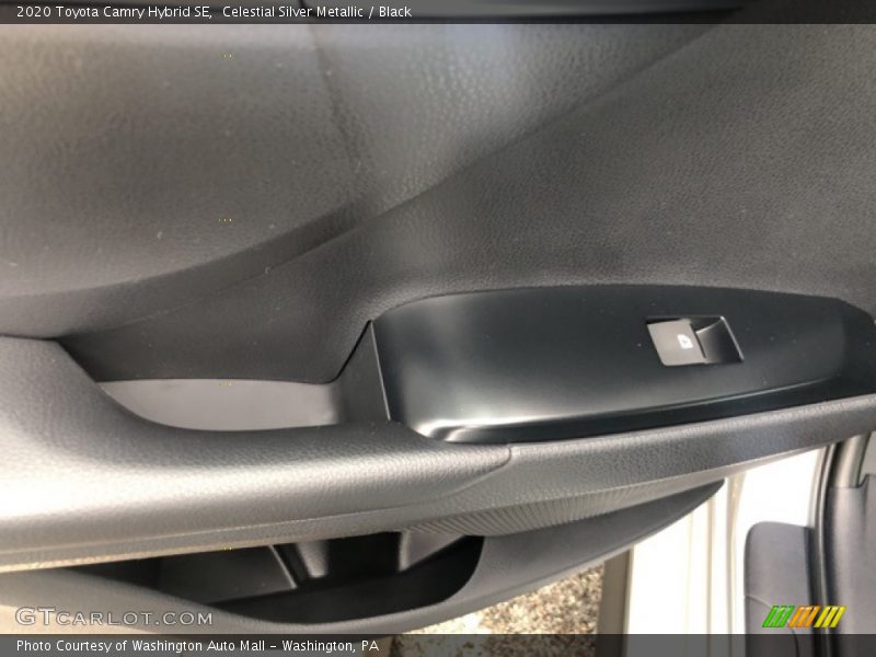 Celestial Silver Metallic / Black 2020 Toyota Camry Hybrid SE