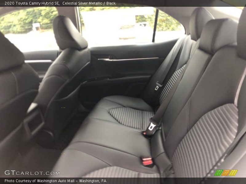 Rear Seat of 2020 Camry Hybrid SE
