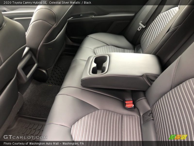 Rear Seat of 2020 Camry Hybrid SE