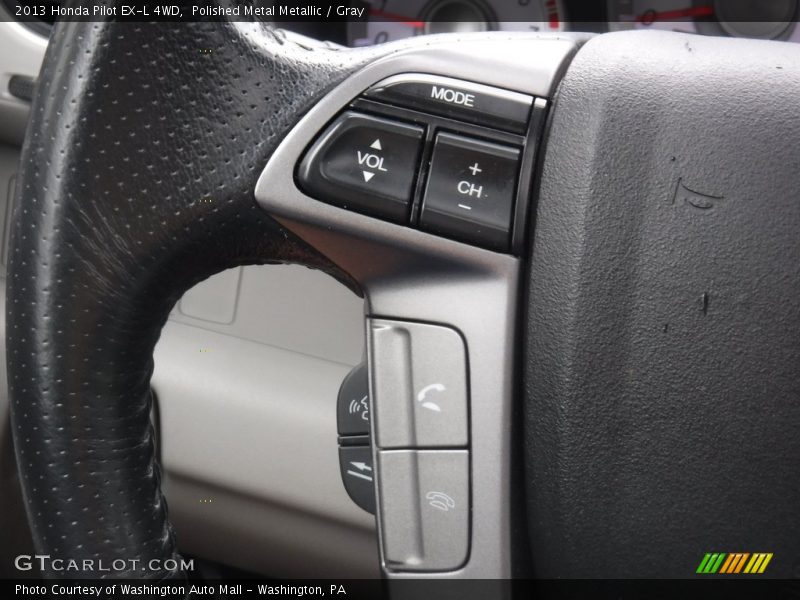 Polished Metal Metallic / Gray 2013 Honda Pilot EX-L 4WD