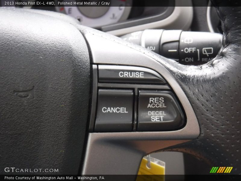 Polished Metal Metallic / Gray 2013 Honda Pilot EX-L 4WD