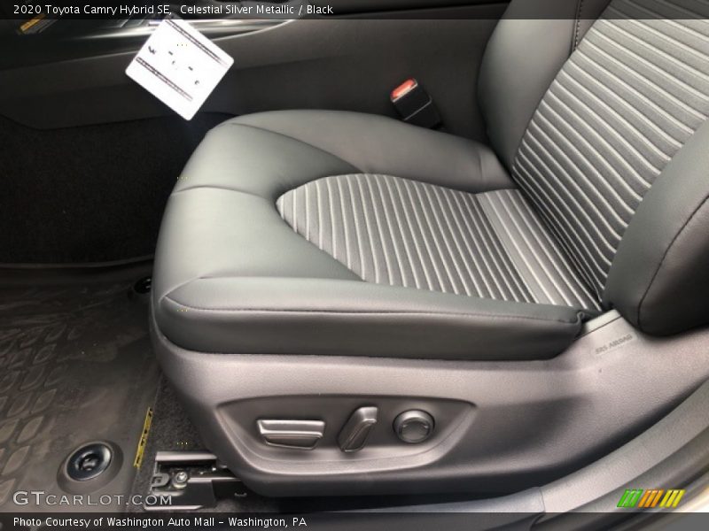 Front Seat of 2020 Camry Hybrid SE