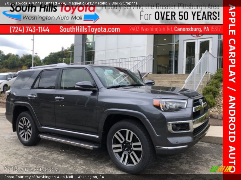 Magnetic Gray Metallic / Black/Graphite 2021 Toyota 4Runner Limited 4x4